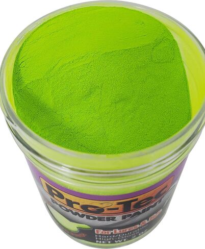 Pro Tec Powder Paint Bundle, Green Chartreuse - 3-Pack, Powder Lure Paint for Jig Heads, Fishing Lure Paint and Dye, 2 Oz in Saudi Arabia