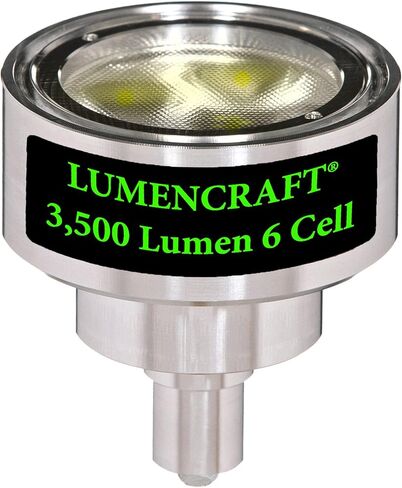 متوافق مع تحويل LED/بديل لمصابيح Maglite الكاشفة 2500-3500 لومن يناسب خلايا 5 أو 6D in Saudi Arabia