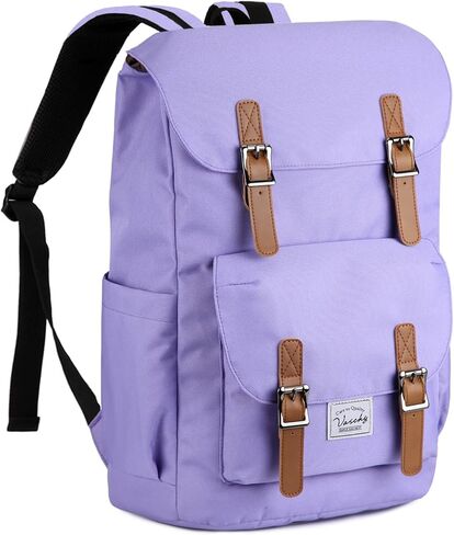 حقيبة ظهر تشيس شيك للرجال والنساء، حقيبة ظهر كلاسيكية مقاس 15.6 بوصة حقيبة عصرية للجنسين حقيبة يومية كاجوال للسفر والجامعة والعمل (أسود) in Kuwait