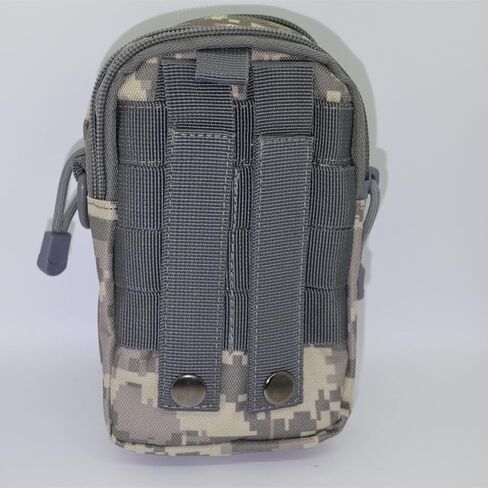 Tactical Waist Packs, Military Molle Compact Waist Bag, Multifunctional Fanny Pack Pouch for Camping Hiking Cycling Hunting Climbing Travel (Black) in Saudi Arabia