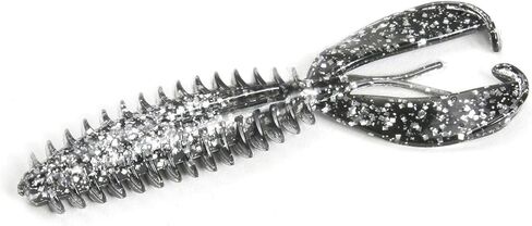 Zoom 130370 Craw JR Flash (8 pack), Black in Saudi Arabia