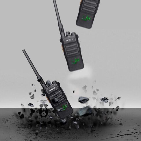 Retevis RT86 Long Distance Walkie Talkies, Heavy Duty 2600 mAh Rechargeable Two Way Radio,Remote Alarm Rugged Walkie Talkies Adults, for Offroad(1 Pack) in Saudi Arabia