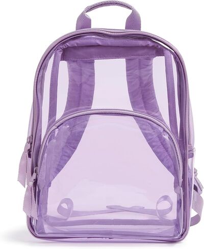 Vera Bradley Clear Small Backpack, Purple Rhapsody in Saudi Arabia
