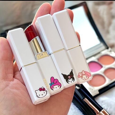 NIVEK Lipstick Lighter Kitty KT Cat Kawaii Cute Kuromi Melody Bunny Rabbit Collectable (Kuromi) in Saudi Arabia
