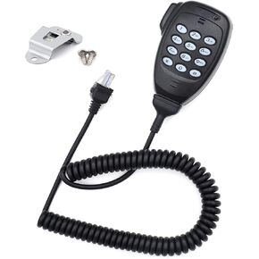 KMC-36 DTMF Microphone with Keypad for Kenwood Mobile Radio NX-700 NX-800 NX-820 NX-920 TM-281 TM-V71 TK-868G TK-790 TK-8180 TK-7180 TK-7360 TK-8160 Car Walkie Talkie Mic (RJ45) 8 Pin