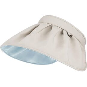 XYIYI Women Sun Visor Hats Wide Brim UV Protection Beach Cap