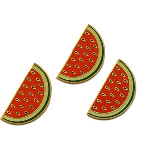 Novel Merk Tropical Fruits – Banana & Other Lapel Pin, Hat Pin & Tie Tack Set - with Clutch Back