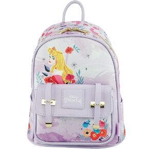 Disney Sleeping Beauty 11 Inch Vegan Leather Mini Backpack