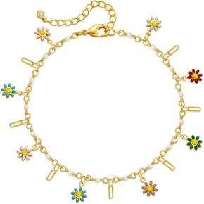 18k Gold Plated Hamsa Hand Anklet Evil Eye Hand of Fatima Ankle Bracelets for Women in Saudi Arabia