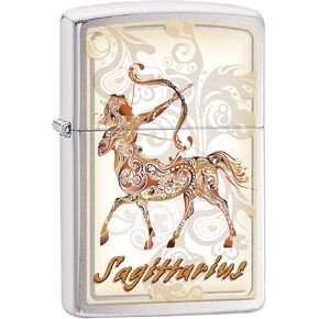 Zippo Lighter - Horoscope Zodiac Signs (Sagittarius)
