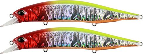 Realis DUO Realis Jerkbait 120mm/4.7": Fishing Lure for a Variety of Fish Species with Treble Hooks, Suspending/Sinking Type, Hardbody Baits for Minnow Bass Perch : Made in Japan, Special Colors in Saudi Arabia