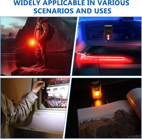 V15 LED مصباح يدوي صغير قوي EDC مع ضوء أحمر أبيض دافئ، ساطع 1200LM USB C قابل لإعادة الشحن 10 أوضاع جيب صغير سلسلة مفاتيح ضوء فلاش مع مشبك IP67 مقاوم للماء رأس دوار مغناطيس ذيل، أسود in Kuwait