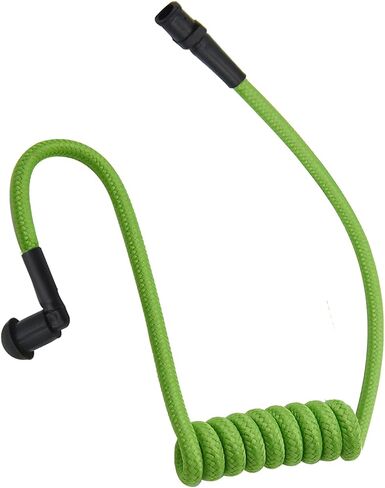 Replacement Braided Nylon Fiber Acoustic Coil Tube Moisture Proof Color for Radio Earpiece (PurePurple-1) in Saudi Arabia
