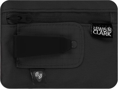 Lewis N. Clark RFID Hidden Clip Stash Money Belt Travel Pouch + Credit Card/Id Holder for Women & Men, Clay, One Size in Kuwait
