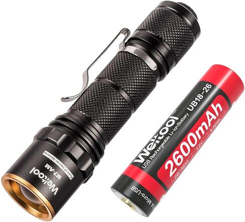 Weltool M7-RD ضوء أحمر حتى شعاع مصباح يدوي سلسلة التكيف الداكن يحافظ على الرؤية الليلية لسلامة السلاحف البحرية والطيران وعلم الفلك والتخييم والصيد in Kuwait