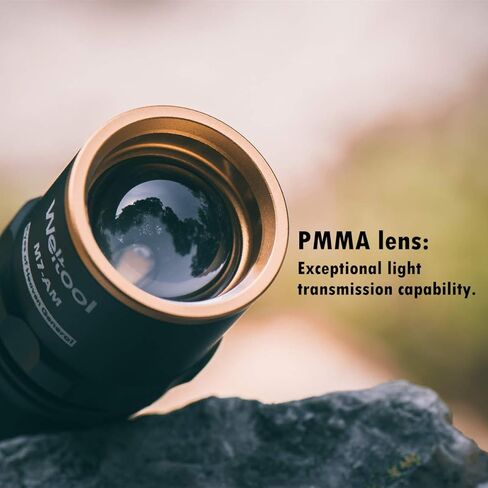 Weltool M7-RD ضوء أحمر حتى شعاع مصباح يدوي سلسلة التكيف الداكن يحافظ على الرؤية الليلية لسلامة السلاحف البحرية والطيران وعلم الفلك والتخييم والصيد in Kuwait