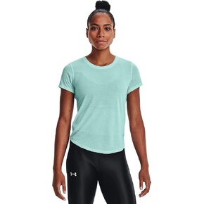 Under Armour Women's Streaker Short-Sleeve T-Shirt , Beta Tint (658)/Reflective , Medium