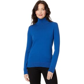Tommy Hilfiger Women's Lightweight Turtleneck Solid Sweater, Black