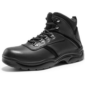 NORTIV 8 Men's Waterproof Work Boots Outdoor Hiking Mountaineering Trekking Leather Shoes