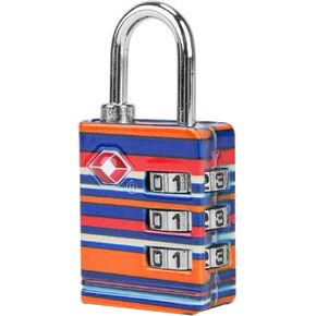 Travelon TSA Luggage Lock, Aqua, 1.25 x 2.5 x .5