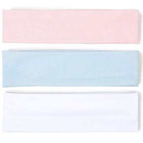 TERSE Cloth Headbands for Women Pink Hair Bands for Women Non Slip Soft Fabric Thin Head Band Elastic Sweat Hairbands Cute Hair Wrap for Girls Fashion Hair Accessories for Women