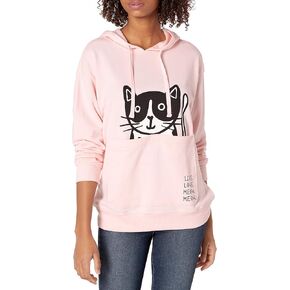Skechers Women's Bobs for Dogs and Cats Pouch Pullover Hooded Sweatshirt