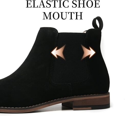 حذاء Cestfini الرجالي المصنوع من الجلد السويدي تشيلسي تشوكا للكاحل in Kuwait