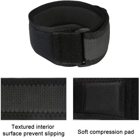supregear IT Band Strap - Iliotibial Band Compression Wrap, Adjustable Knee Thigh Hip & ITB Support Brace Patellar Tendonitis Stabilizer for Running and Exercise - Men, Women in Saudi Arabia