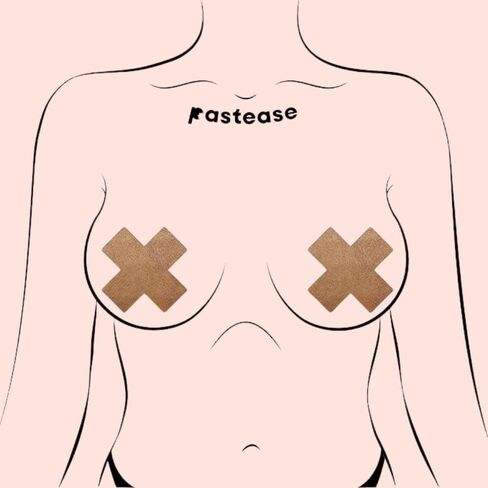 PASTEASE X Pasties - Nipple Covers for Festivals, Raves, & Lingerie | Halloween Accessory | Latex Free & Made in USA in Saudi Arabia