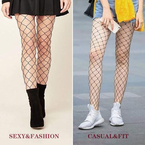 MANZI Women High Waist Fishnet Stockings Tights Lady Sexy Hollow Out Pantyhose Small Big Hole in Saudi Arabia