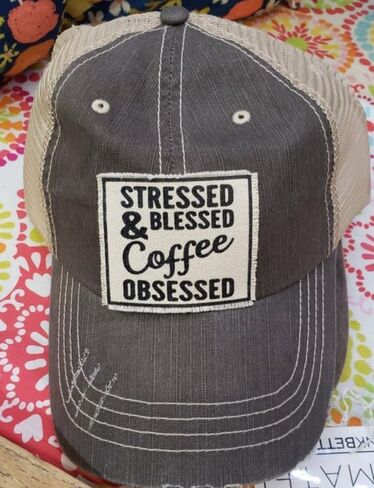 VINTAGE LIFE Distressed Baseball Caps Funny Trucker Hats with Sayings, Unisex (Bad Decisions Make Good Stories (Orange)) in Saudi Arabia
