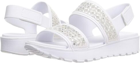 Skechers women's Foamies Footsteps-Glam Party Wedge Sandal in Saudi Arabia