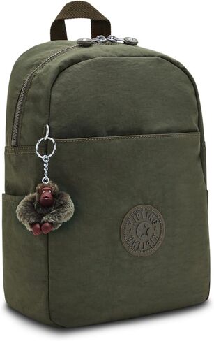 Kipling Women's Ferris Backpack, Adjustable Padded Straps, Monkey Keychain, Accessories Organizer, Nylon Bag in Saudi Arabia
