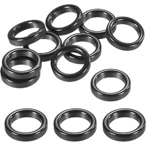 PATIKIL Fishing Rod Guide Rings, Ceramic Guides Rings Fish Rod Repair Kit Fishing Pole Eyelet Replacement