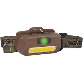Nightstick USB-4510B Multi-Flood USB Headlamp w/Brim Clip & Black Strap - LiPo - Black