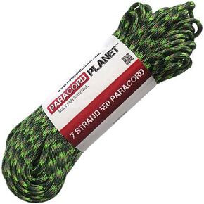 Paracord Planet 550-Pound Safety Type III Commercial Paracord Bright Colors (Yellow, Red, Green, 100 Feet)