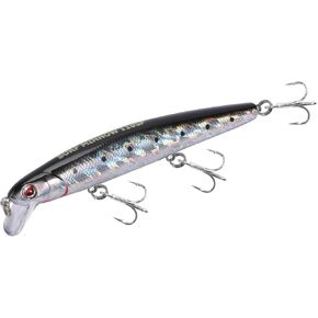 LITTMA-California Surf Fishing، تصفح أسماك البلمة 110، LITTMA المياه المالحة Jerkbait Crankbait Surf Fishing Salt Pro Lure Minnow 110، معدني السردين سوبر توهج، سمك الهلبوت سترايبر لصيد الأسماك