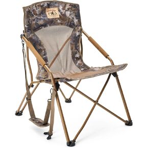 Rig'Em Right Waterfowl CampHunter Hunting Chair with Steel Frame and Carrying Straps, Gore Optifade Subalpine