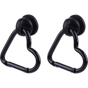 2Pcs Insert Key Chain Hooks Accessory for Bogg Bag,Cute Heart Keychain Clip Decorative Charm for Rubber Beach Tote