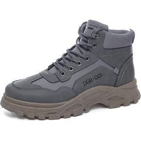 Ahico Mens Hiking Walking Boots Trekking Camping Casual Boots Breathable Outdoor Shoes