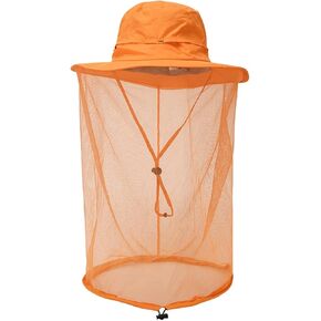 Outdoor Fishing Hat, Sun Cap with Net Mesh Hunting Summer Bucket Hat in Kuwait