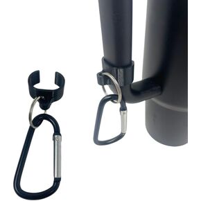 Carabiner Clip Attachment Compatible with Stanley 40 oz Tumblers | Carabiner & Keychain Attachment for Holding Keys, Wallets, or Other Accessories | Made in USA
