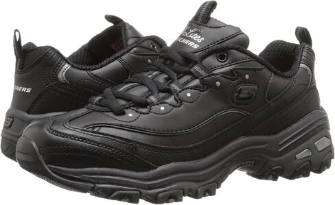 Skechers Women's D'Lites Fresh Start Memory Foam Lace-up Sneaker Fashion in Saudi Arabia