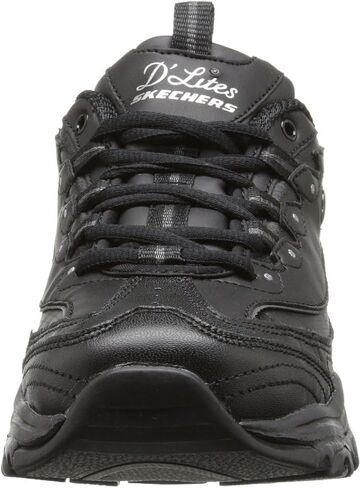 Skechers Women's D'Lites Fresh Start Memory Foam Lace-up Sneaker Fashion in Saudi Arabia