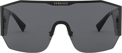 Versace Man Sunglasses Black Frame, Dark Grey Lenses, 0MM in Saudi Arabia