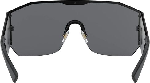 Versace Man Sunglasses Black Frame, Dark Grey Lenses, 0MM in Saudi Arabia