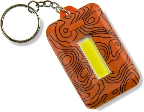 Carson COB LED Keychain Flashlight with Stainless Steel Keyring in Saudi Arabia