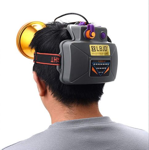 Hunting Headlamp for Adults, LED Super Bright Headlamps with Back Battery Pack, Wide Spot Beam, Charge for Cell Phone, for Power Outages, Camping, Emergency in Saudi Arabia