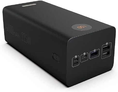 ROMOSS 60,000mAh Large Power Bank, High Capacity Portable Charger 22.5W USB C Fast Charging, Long Lasting External Battery Pack with 4 Outputs & 3 Inputs for iPad, iPhone, Samsung, Switch and More in Saudi Arabia