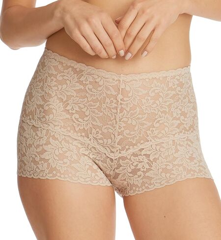 سروال داخلي نسائي من Hanky ​​Panky 9K1251 Signature Lace Retro Hot Pant، أسود، Chai، S، M، L، XL in Kuwait